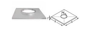 DuraVent 6'' DuraTech Chase Top Flashing - 9430 // 6DT-CTF