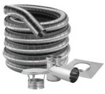 DuraVent 4" DuraFlex 316 Basic Kit - 4DF316-25K