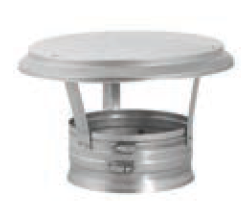 3" Diameter  Vert Cap  Removable Cap