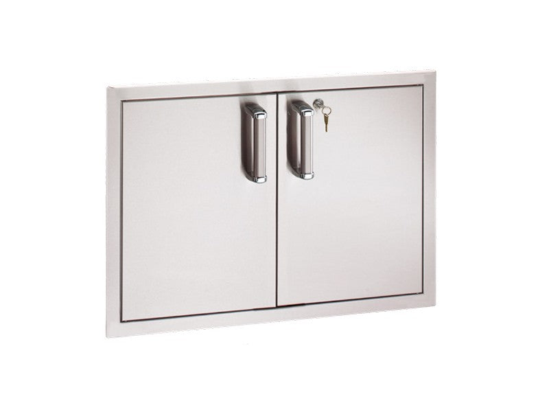 Double Access Doors (Reduced Height) - Locking Model