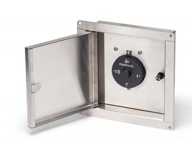 3 Hour Stainless Steel Single Gas Timer Box