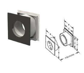 DuraVent 7'' DuraTech Insulated Wall Thimble - 7DT-IWT