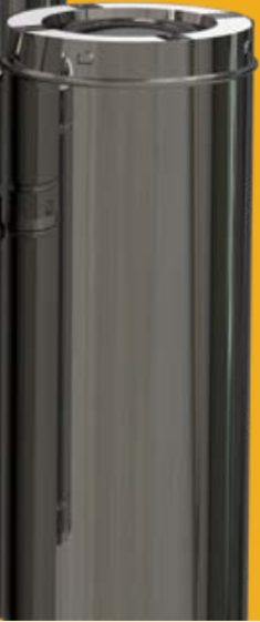 24" SS Chimney Length