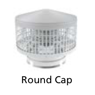 Round Cap with Spark Arrester