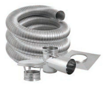 DuraVent 6" DuraFlex Pro Tee Kit - 6DFPRO-30KT