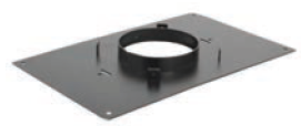DuraVent 6'' DuraLiner Transition Anchor Plate 14 x 17 DuraTech 9440A // 6DT-AP14x17