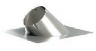 DuraVent 8" DuraChimney II Roof Flashing 0/12 - 6/12 Pitch - 8DCA-F6