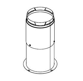 DuraVent 5" PolyPro Double Wall Tele Section Fitting - 5PPS-ADDW