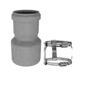 DuraVent 8" PolyPro 8" to 6" Reducer with PACL - 8PPS-R6L