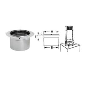 DuraVent 14" DuraChimney II European Copper Bishop Adapter - 14DCA-ECB