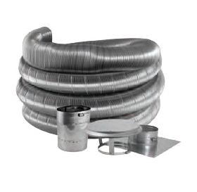 DuraVent 6" DuraFlex Pro Top Plate/Cap Kit - 6DFPRO-35OVALVCK