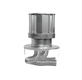 DuraVent 4x6" DirectVent Pro 3"x3" Co-Linear Reline Kit Aluminum Flex - 46DVA-CL33KFB