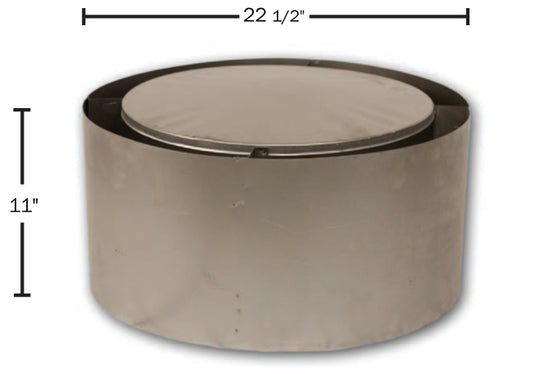 Anti-Draft Shield for Round Top Only