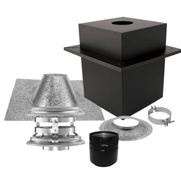 DuraVent PelletVent Pro Vertical Kit - Cathedral - 4PVP-KVB // 4PVP-KVB
