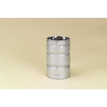 DuraVent PelletVent Pro Straight Length Pipe 4x6 - Galvalume - 4PVP-06 // 4PVP-06
