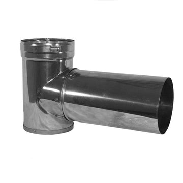 DuraVent 5" DuraFlex SS Tee - 5DFS-T