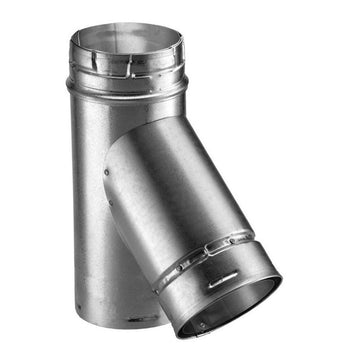 DuraVent 4"x3"x4" Round B-Vent Wye 3" Branch 4" Base - 4BVY34