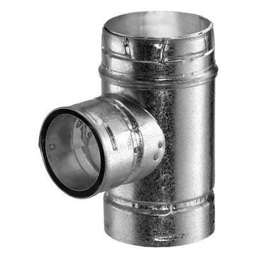 DuraVent 7"x7"x5" Round B-Vent Reducing Tee - 7BVTR5
