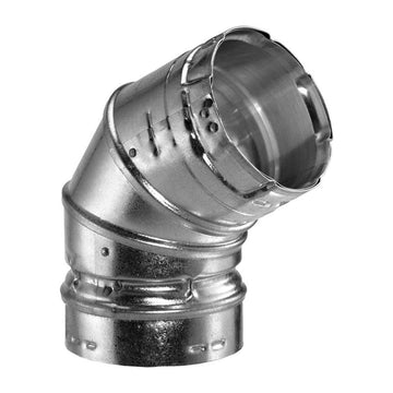 DuraVent 22" Round B-Vent 45 Degree Elbow - 22BVL45