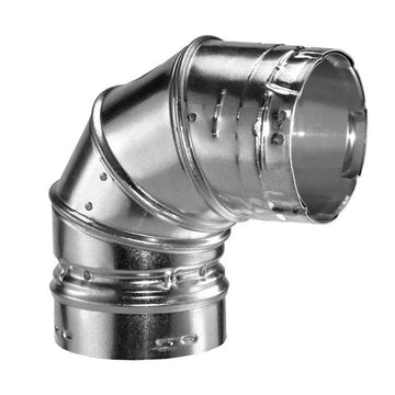 DuraVent 6" Round B-Vent 90 Degree Adjustable Elbow - 6BVL90