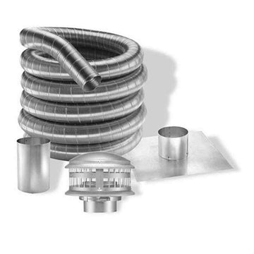 DuraVent 4" DuraFlex AL Kit - 4DFA-35K