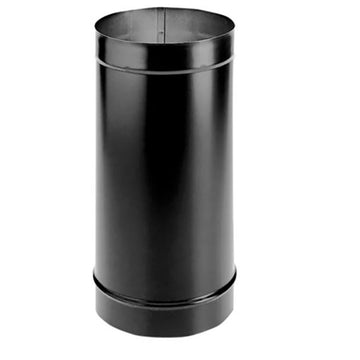 DuraVent 6'' DuraBlack 24'' Single-Wall Black Pipe - 1624 // 6DBK-24