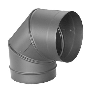 DuraVent 6'' DuraBlack 90 Degree Elbow - 1690 // 6DBK-E90