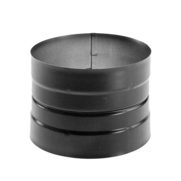 DuraVent 7'' DuraBlack Double-Skirted Stovetop Adapter - 1772 // 7DBK-ADDB
