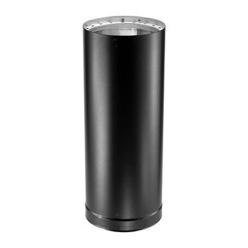 DuraVent 7'' x 24'' DVL Double-Wall Black Pipe - 8724 // 7DVL-24