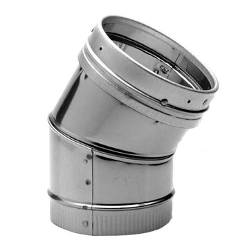 DuraVent 6'' DuraLiner 30 Degree Stainless Steel Elbow - 4630 // 6DLR-E30SS