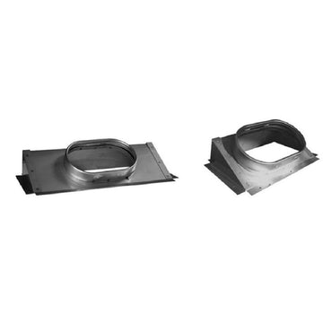 DuraVent 6'' DuraLiner 30 Degree Stove Connector (oval) - 4681-O // 6DLR-CNO