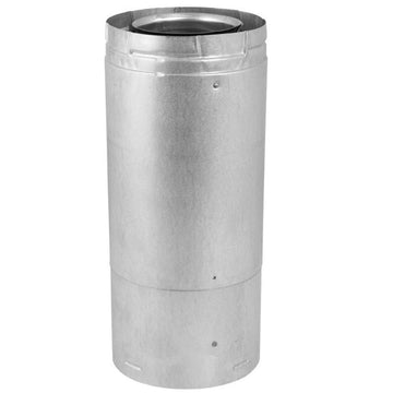 DuraVent 5x8" DirectVent Pro 11"-14 5/8" Adjustable Pipe Length (Galvanized) with welded seam - 58DVA-17TA
