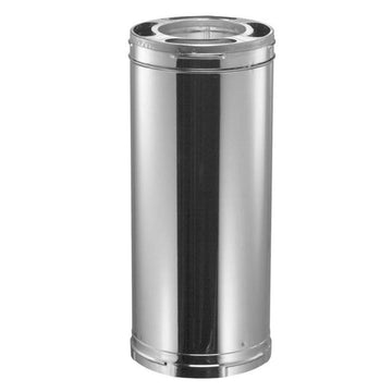 DuraVent 6'' DuraPlus Chimney Pipe 24 Inch Length - Stainless Steel - 9021SS // 6DP-24SS