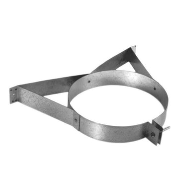DuraVent 6'' DuraPlus Wall Strap - Galvalume - 9068 // 6DP-WS