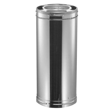 DuraVent 8'' DuraPlus Chimney Pipe 24 Inch Length - Stainless Steel - 9221SSCF // 8DP-24SSCF