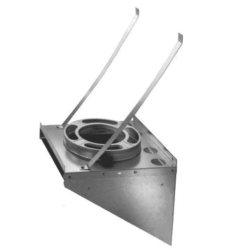 DuraVent 8'' DuraPlus Tee Support Bracket - Galvalume - 9272 // 8DP-TSB