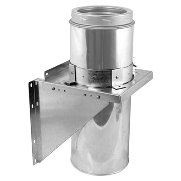 DuraVent 6'' DuraTech Adjustable Tee Support Bracket - Stainless Steel - 9472SS // 6DT-TSBSS