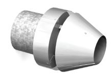 DuraVent 3x5 CVS Horizontal Termination - Pellet - 35CVS-HC