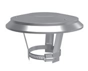 6" Diameter  Vert Cap  Removable Cap