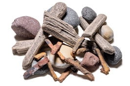 Driftwood Pieces and Rock Media Kit