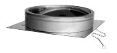 DuraVent 16'' DuraTech Anchor Plate w/Damper - 99442 // 16DT-APD