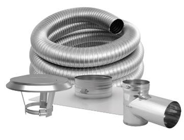 DuraVent 5.5" DuraFlex SW Tee Kit - 55DFSW-25KT