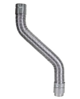 DuraVent 3" DuraConnect I 2'-3' Expandable Flex Connector - 3BV3EFC