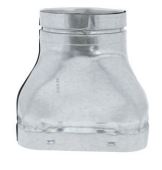 DuraVent 4" Oval B-Vent Adapter Oval-Round - 4BVOAOR