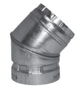 DuraVent 12" Round B-Vent 45 Degree Adjustable Elbow - 12BVL45