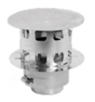 DuraVent 8'' FasNSeal W2 Double Wall Rain Cap - W2-RC8 // W2-RC8