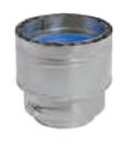 DuraVent 4'' FasNSeal W2 4'' to 5'' Stepped Increaser - W2-45I // W2-45I
