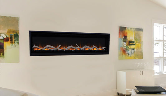60" Electric Fireplace