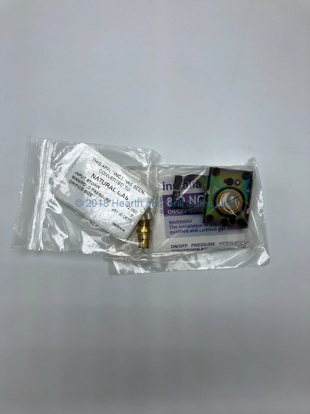Conversion Kit, Millivolt, Propane to Natural