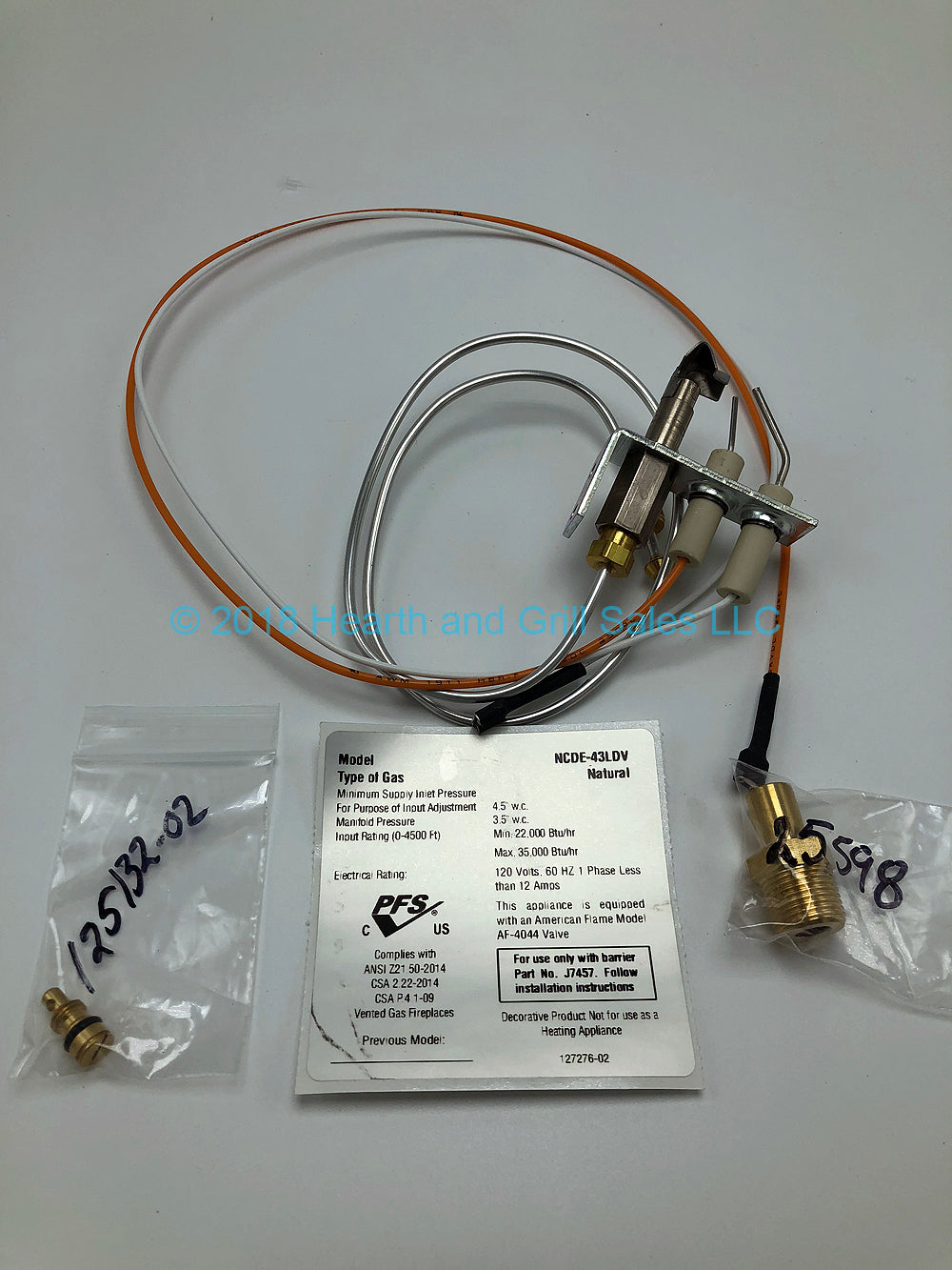 LP to NG Gas Conversion Kit